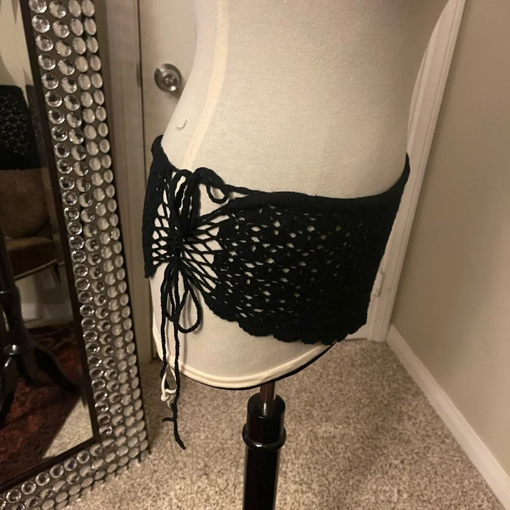 Two Crochet swimsuit cover ups. - Picture 7 of 8
